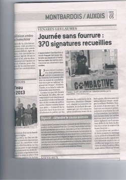 Journée sans Fourrure